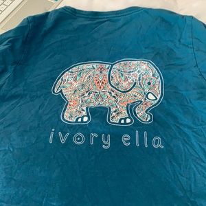 Medium Ivory Ella tea t shirt